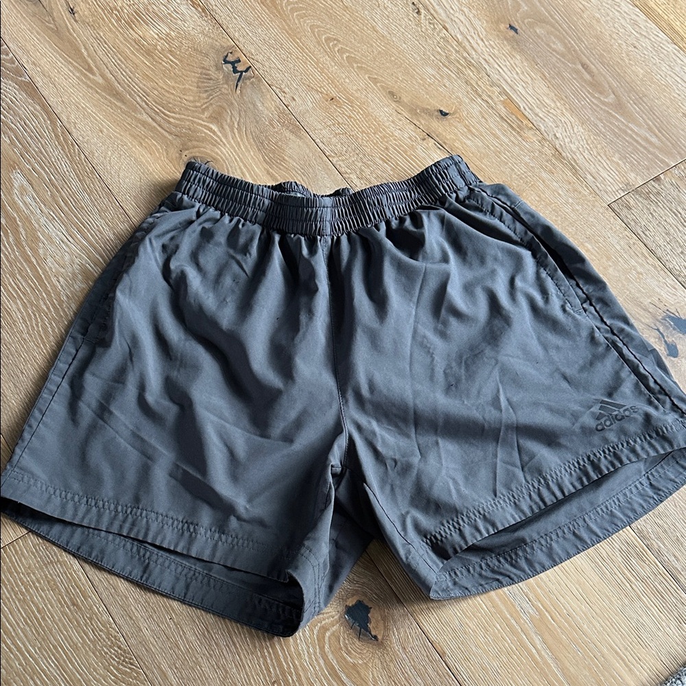 adidas Men's Charcoal Athletic Shorts